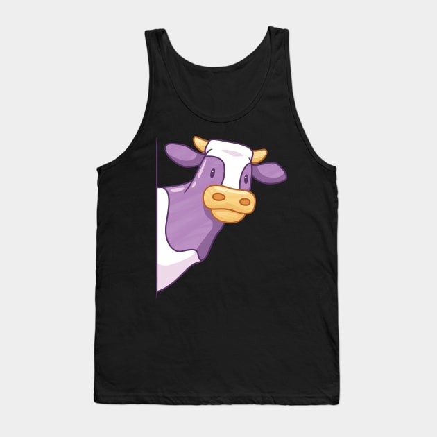 funny cow Tank Top by LR_Collections